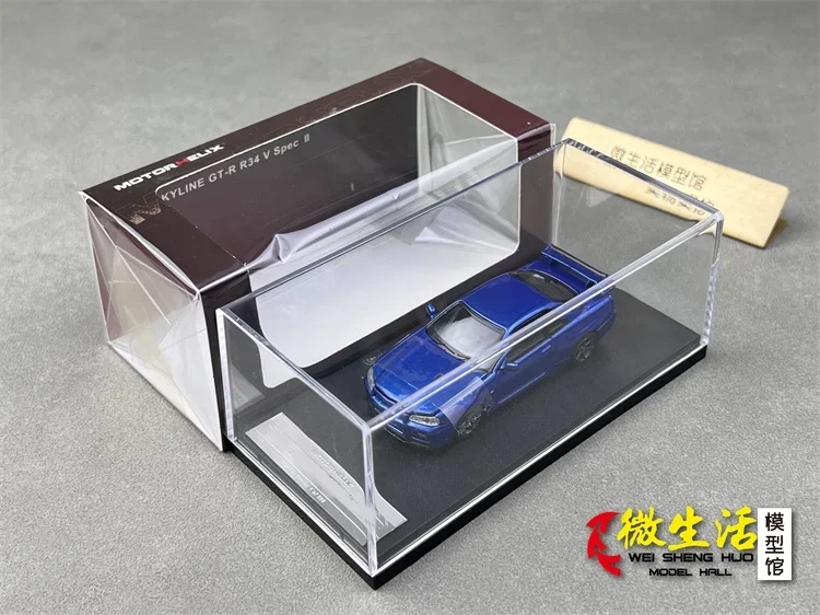 

MOTORHELIX 1/64 GT-R R34 Tricolor Collection Gift Scale Model Car