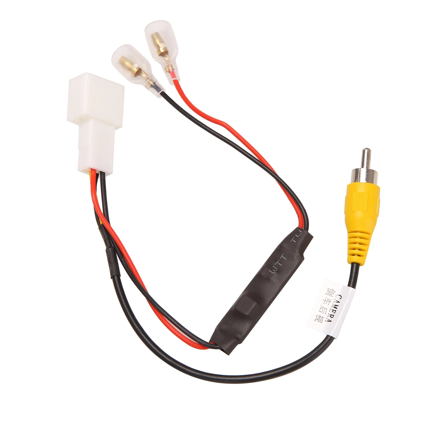 A03Z-3X 4 Pin Car Reverse Camera Retention Wiring Harness Cable Plug Adapter Connector Fit For Toyota