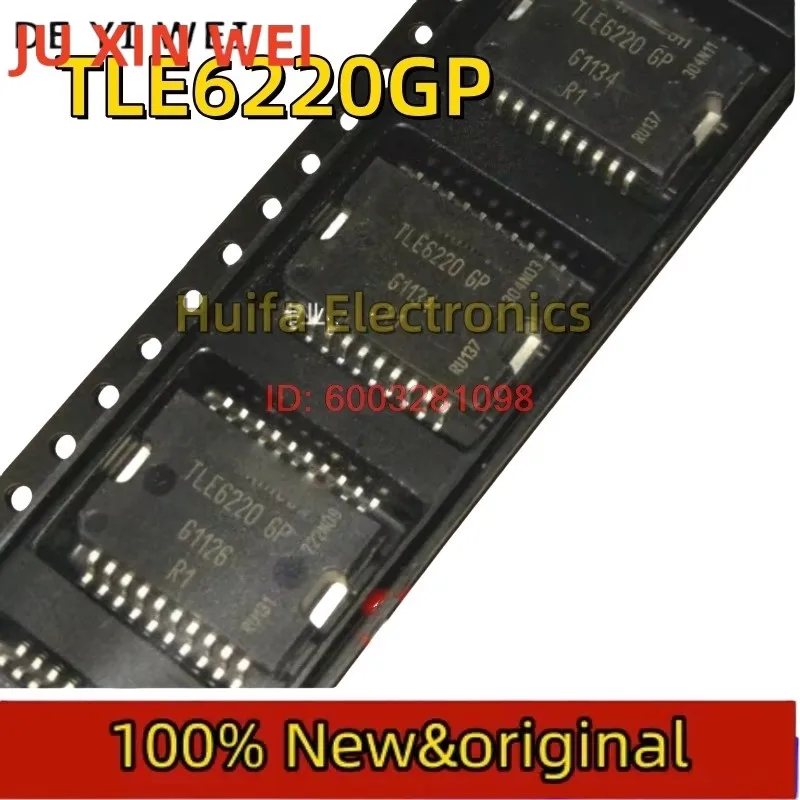 5 pièces/lot TLE6220GP TLE6220 HSOP20 circuit intégré automobile pour carte électronique de moteur, puce de pilote d'injection de carburant vulnérable