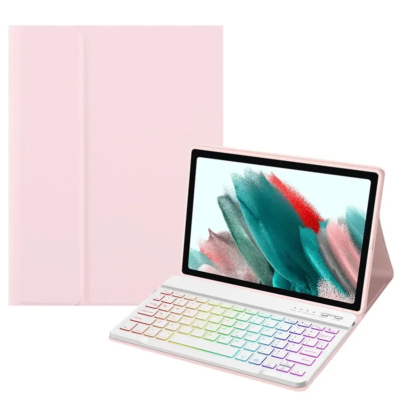 

Rainbow Backlit Keyboard Case for Honor Pad X10 Pro 11.5 Inch 2026 Tablet Keyboard Cover for Honor Pad 10 Pro 11.5" 2026 Funda