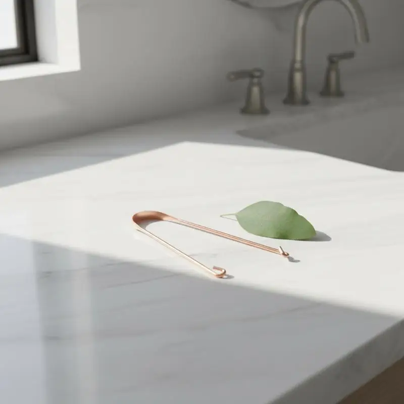 

Набор из 2 металлических скребков для чистки языка (для мужчин и женщин), из нержавеющей стали, уменьшают неприятный запах изо рта, эргономичные, легко чистятся