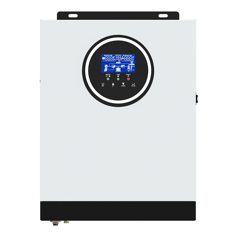 Источник питания EASUN кВт Гибридный солнечный инвертор MPPT Pure Sine Wave 24V Inverter 3 кВт Off Grid