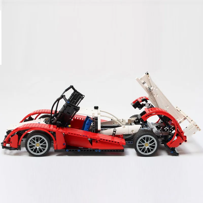 MOC-3092 voiture de sport modèle de voiture de course blocs de construction brique assemblée enfants garçons jouets bricolage anniversaire cadeaux de noël