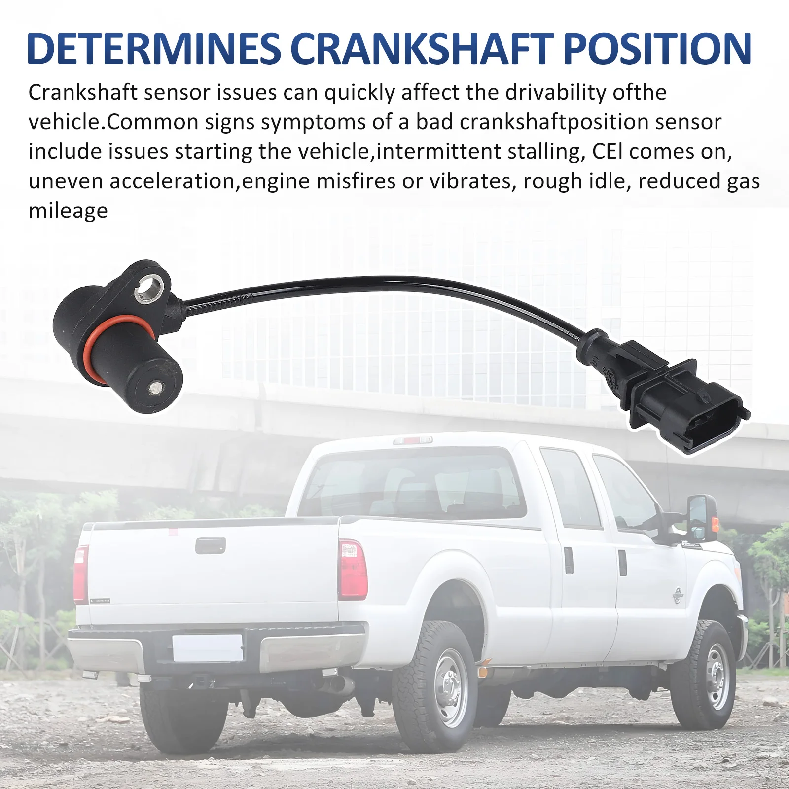 0281002410 4890189 NEW Crankshaft Position Sensor Fit For CCummins FFORD VVW Worker BG5X6C315BA 2R0906433