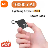 Xiaomi 10000mAh Mini Power Bank Super Fast Chargr Large Capacity External Battery Powerbank Spare Batteries For iPhone Samsung