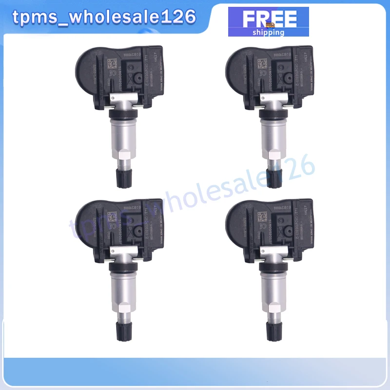 52933-1J000 TPMS Tire Pressure Monitor System Sensor 4PCS For 2011 2012 2013 2014 Hyundai I20 KIA Optima Venga 433MHZ 529331J000