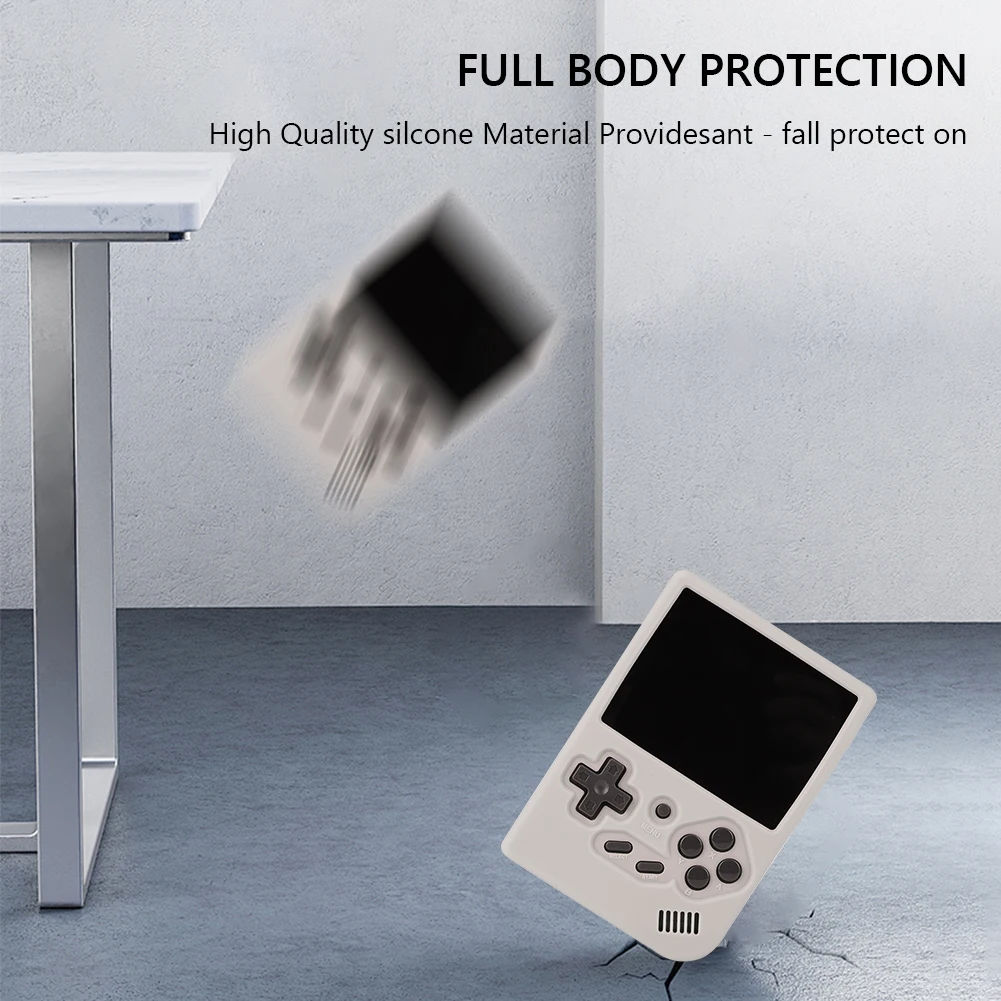غطاء سيليكون مضاد للانزلاق لوحدة التحكم في الألعاب المحمولة ، جلد واقي بحبل ، غطاء لطبقة ANBERNIC RG35XX Plus ، ملحقات