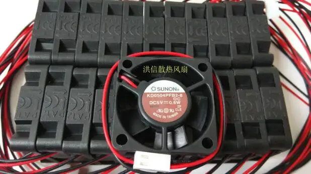  KD0504PFB2-8 DC5V 0.6W 4010 Heat Fan for Two-wire Exchange