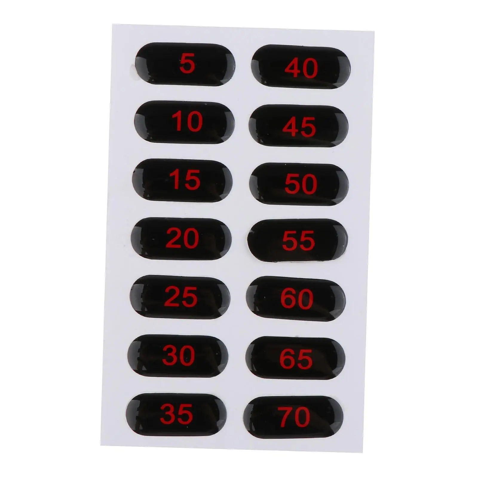 Weight Stack Labels, Weight Stickers, Weight Block Label Stickers, Weight Tags,