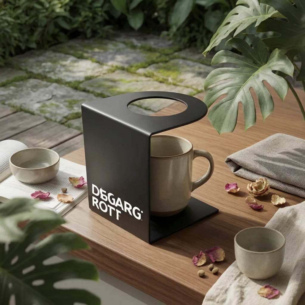 Pour-over Coffee Filter Stand Geometric Coffee Dripper Stand Single-Piece Easy to Clean
