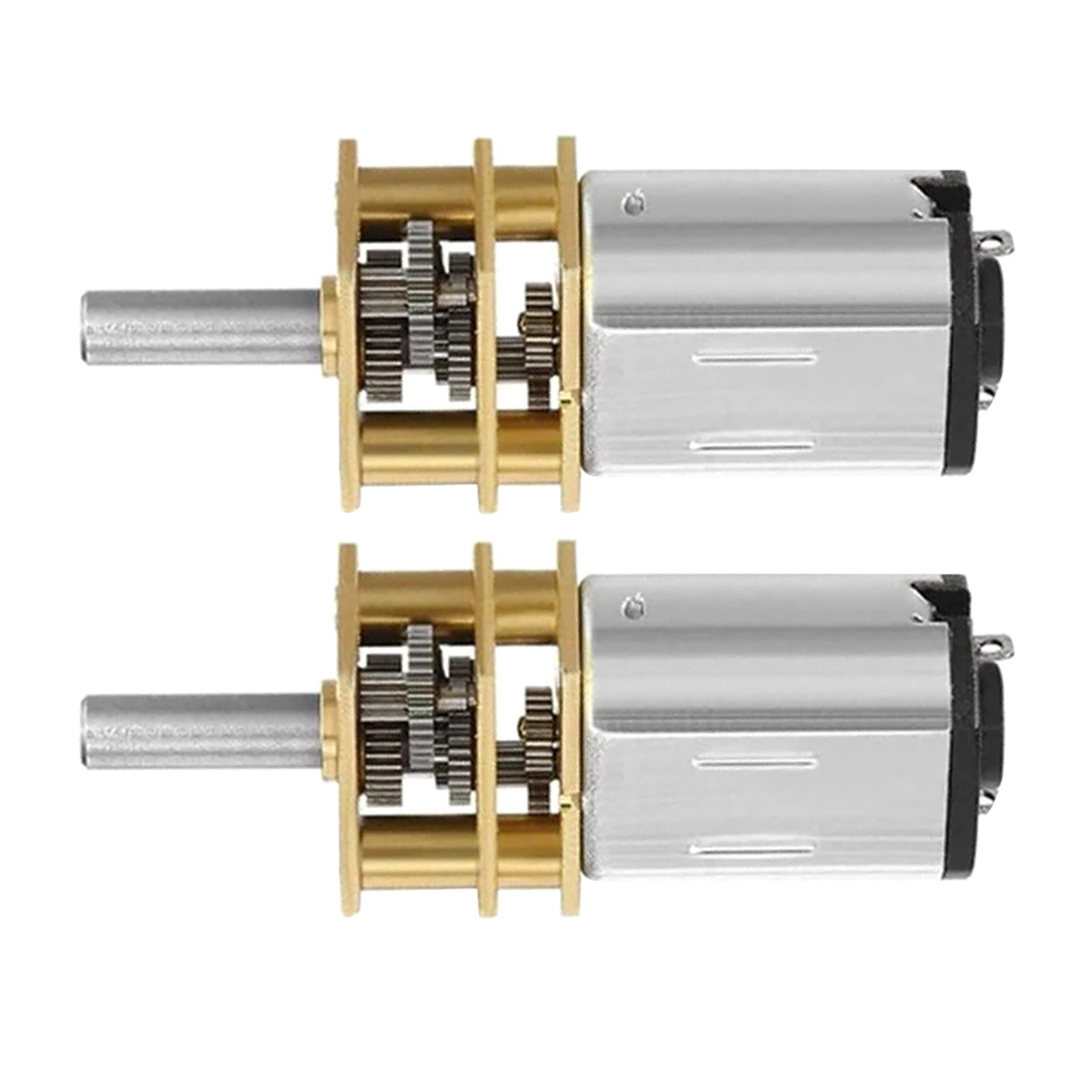 

2pcs Micro Reduction Motor Gear Speed Reducer High Torque Stable Output For Rc Cars Robot Models Diy Electronic Locks Medical