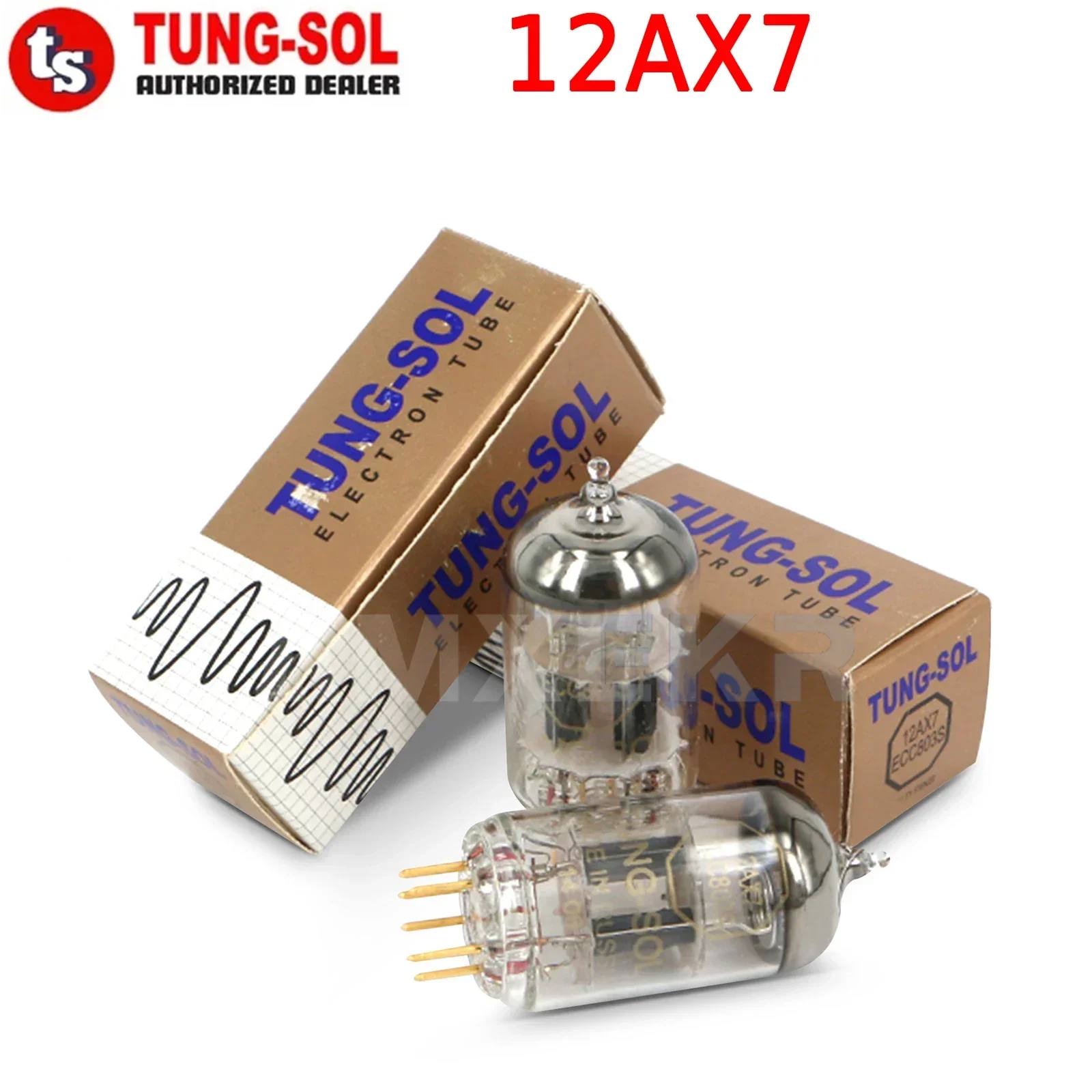 

TUNG-SOL 12AX7 Small Signal Tube ECC83 Vacuum Tube Original Precise Matching Electronic Tube Amplifier HIFI Audio Power Amplifie