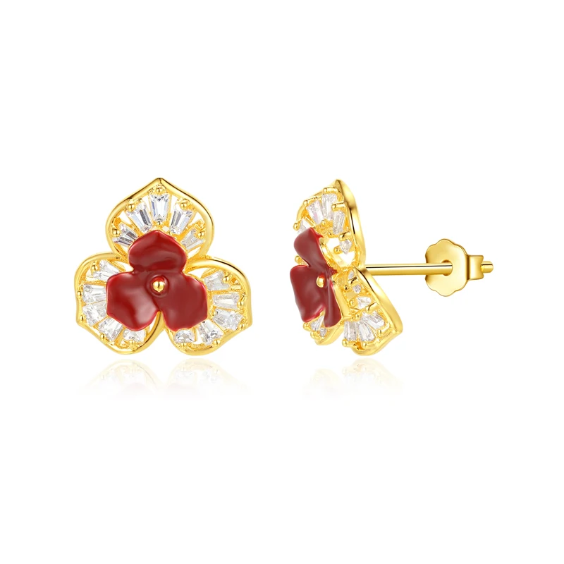 tkj-925-prata-esterlina-zircao-brincos-para-mulheres-esmalte-vermelho-flor-orelha-studs-perfurado-brinco-joias-de-casamento-presente-de-aniversario