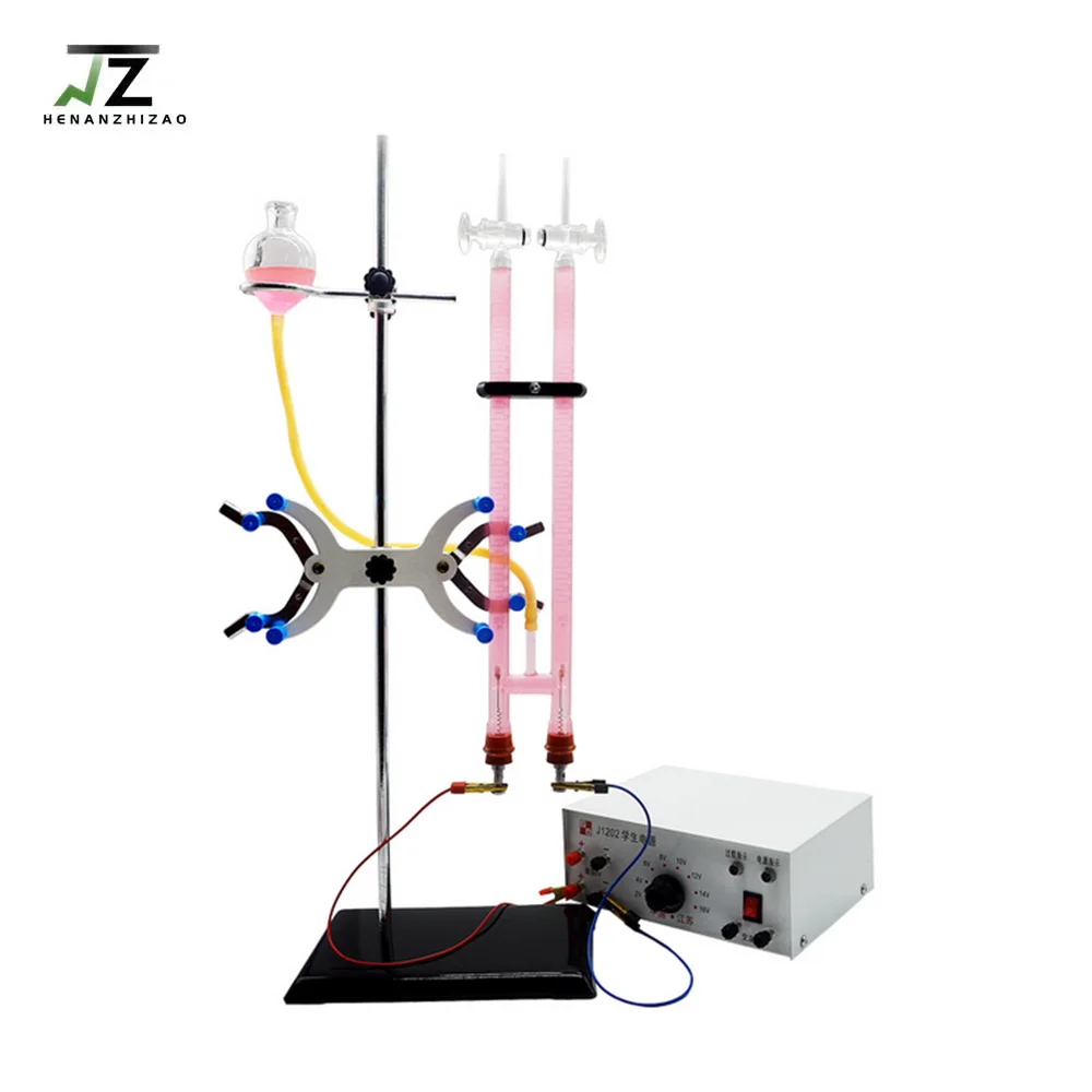 Chemistry 30ML Hoffman Water Electrolysis Whole Set Demonstrate Lab Experimental Instrument