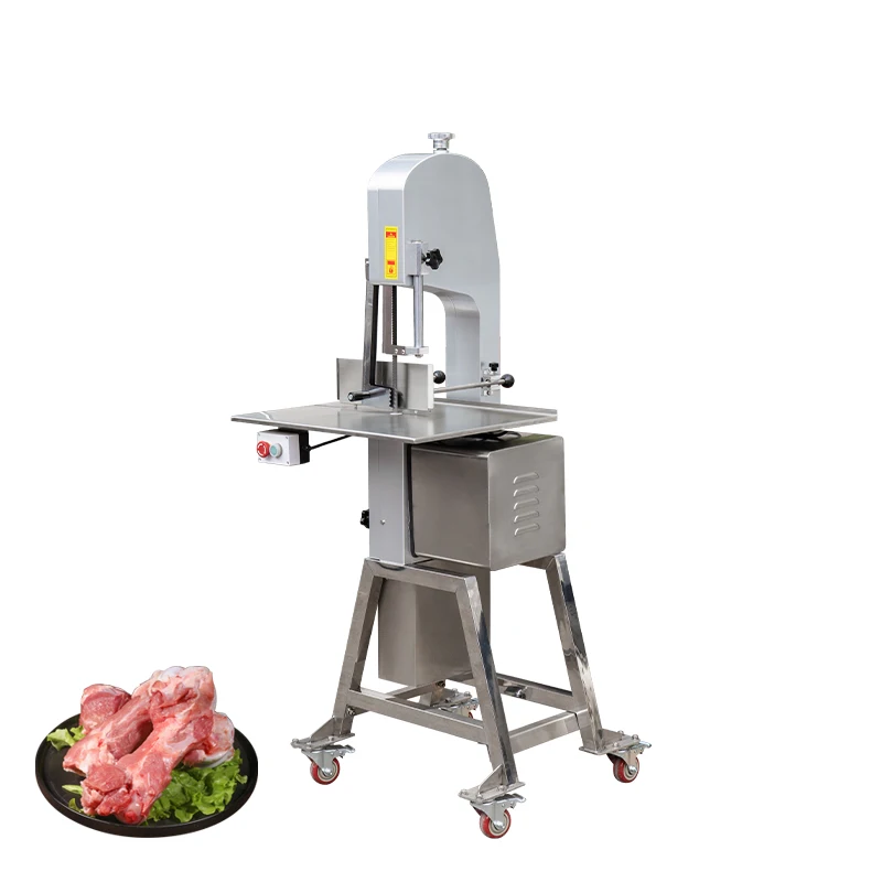 Electric Butchers Bone Saw Machine Fish Pork Cow Beef Frozen Meat Steak Cutter Cutting Machine Bone Saw