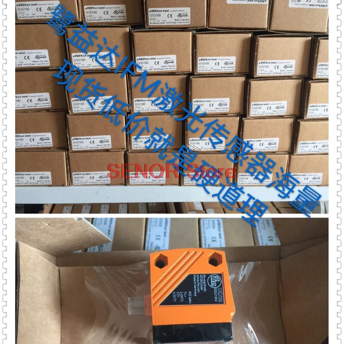 Laser sensor O1D405 original product-
