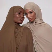 29Colors headscarf scarf solid muslim long scarf headscarf shawl elastic cotton cotton Arabian headscarf head wrap saut