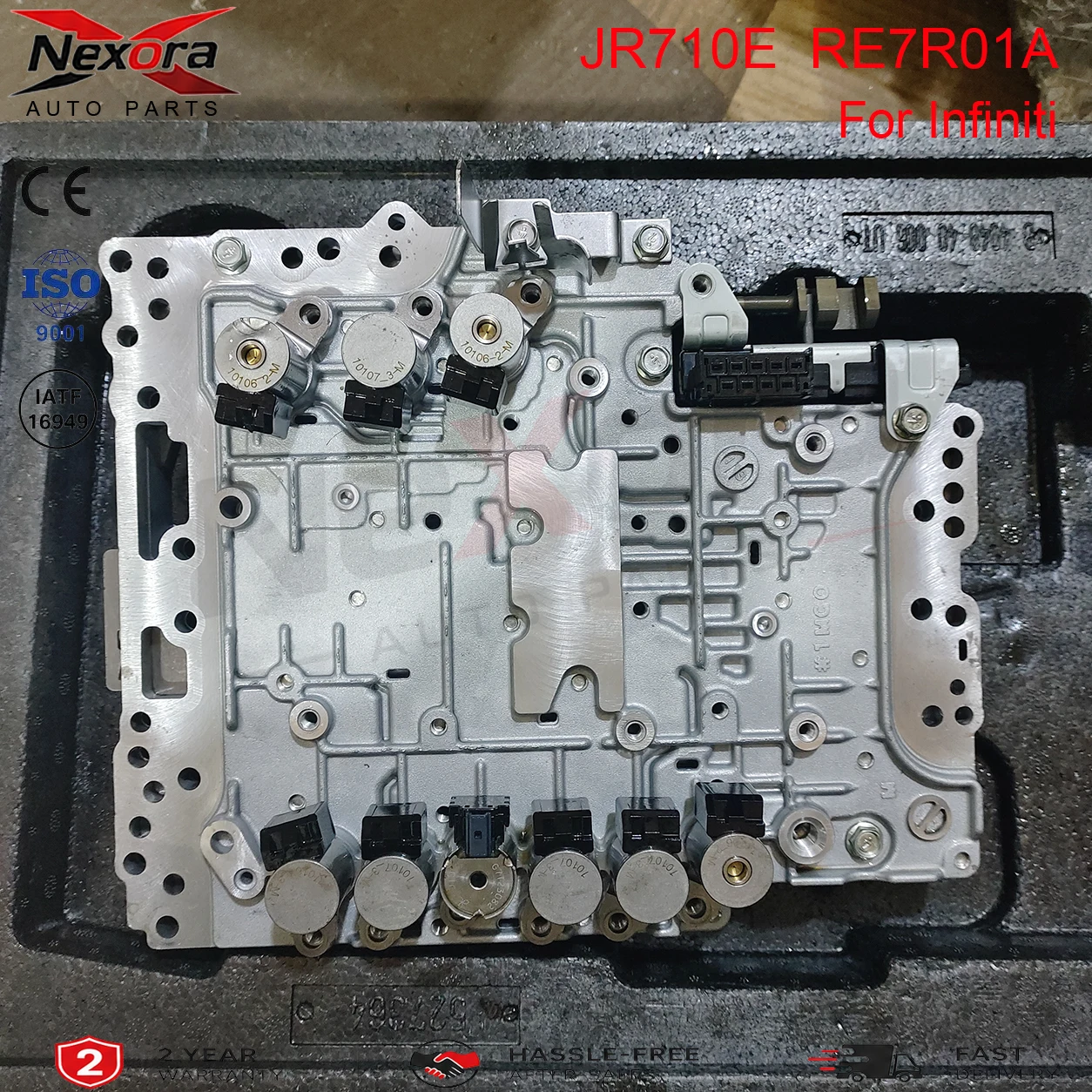 High Precision JF710E RE7R01A 07A 7-Speed Transmission Valve Body Assembly For Infiniti FX35 EX35 Q50 Q60 Q70 QX56 QX70 QX80