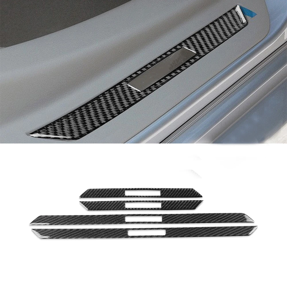 

Threshold Strip Decoration Cover Trim Decal for Toyota Camry 2006 2007 2008 2009 2010 2011 Car Interior Accessories Carbon Fiber