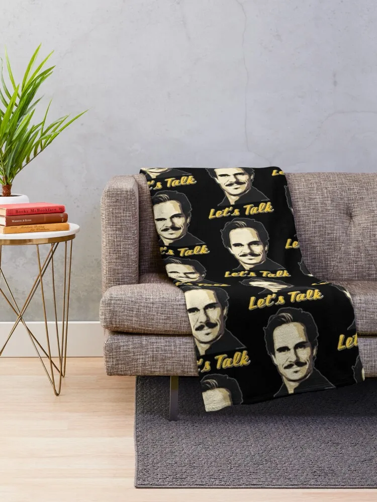 Better Call Saul, Let's Talk, Lalo Salamanca (yellow version) - by CH3Media Throw Blanket warm for winter Plaid Blankets