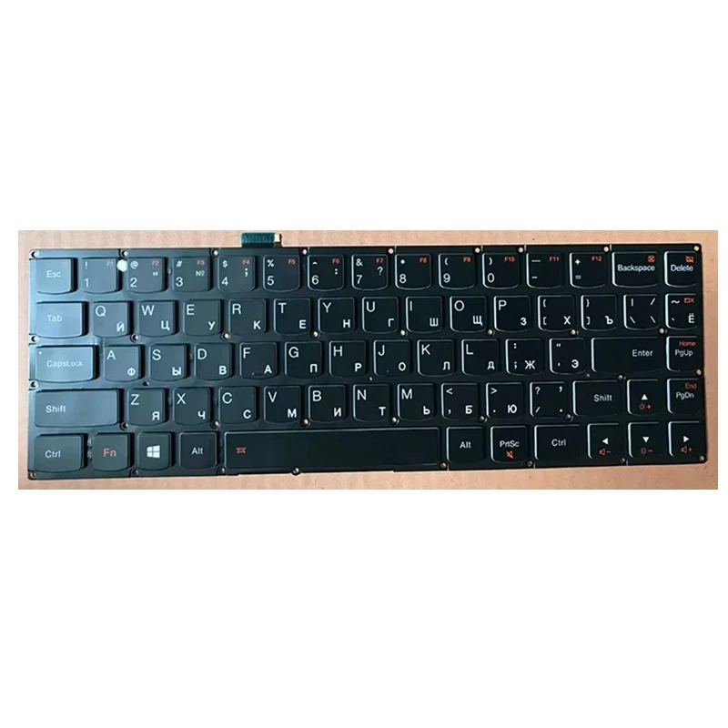 GZEELE Russian laptop Keyboard FOR LENOVO Yoga 3 Pro PRO13 1370 yoga3pro YOGA 3 PRO 13 RU Russian layout with backlit black  new