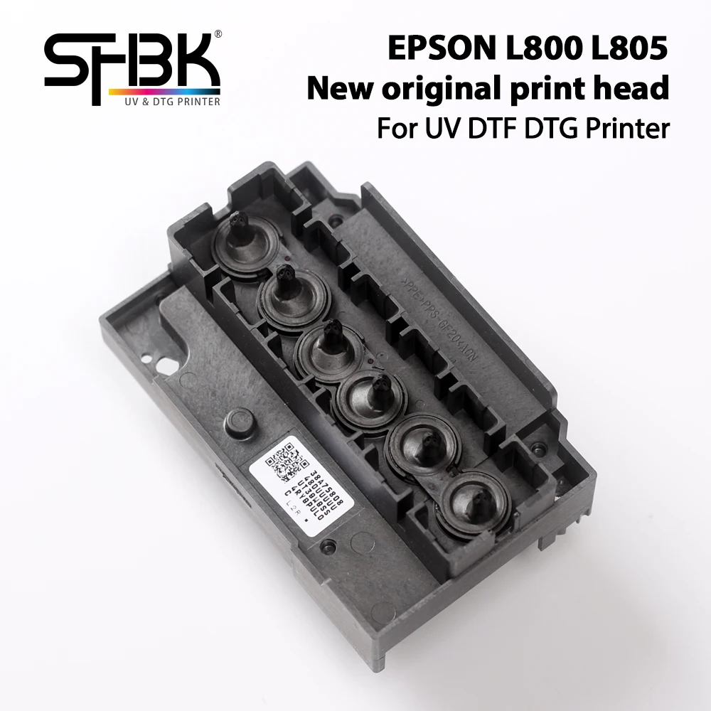 

100% new original Epson L800 L801 L805 print head, for A4 UV printer DTF printer DTG printer not refurbished, not second-hand