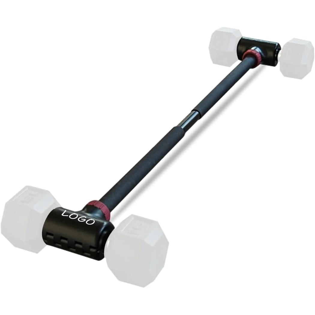 

Dumbbell converter transforms dumbbells barbells kettlebells into home gym equipment detachable weightlifting barbell