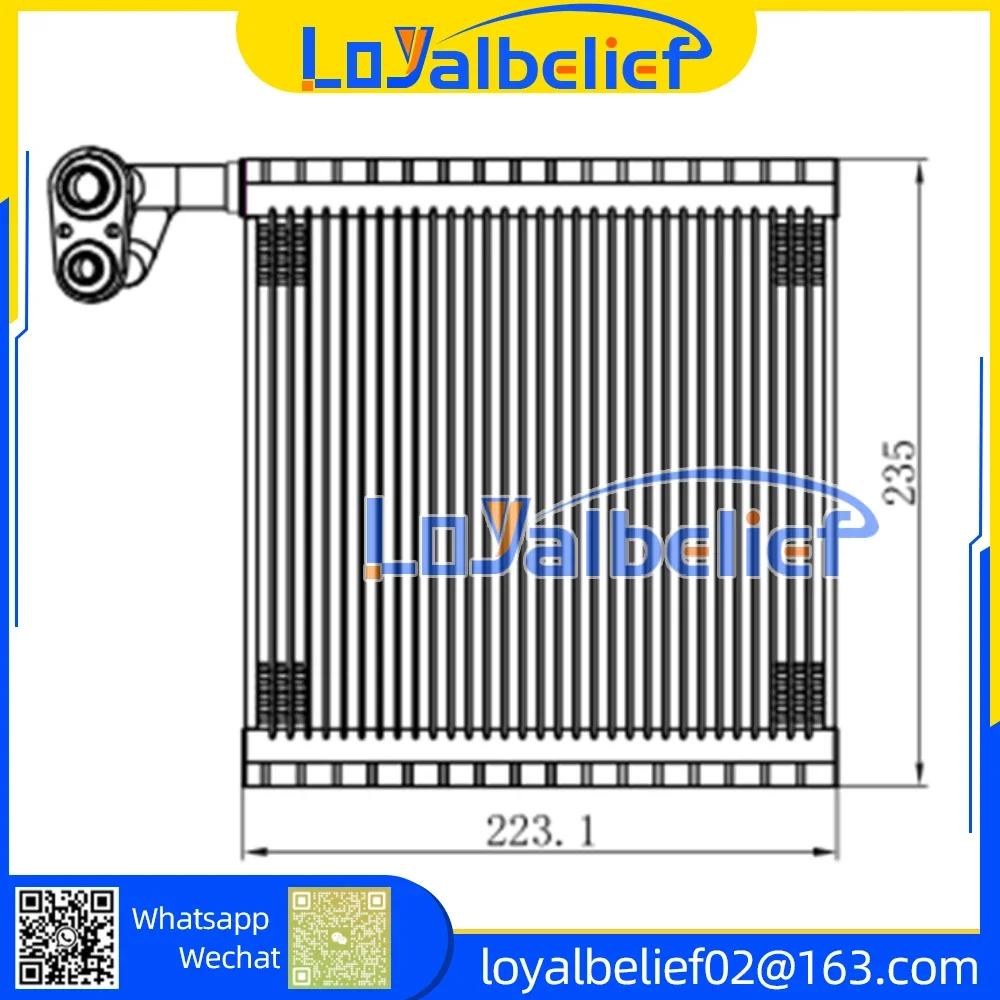 

NEW Auto AC Evaporator For Chevrolet Spark 2017 42666241