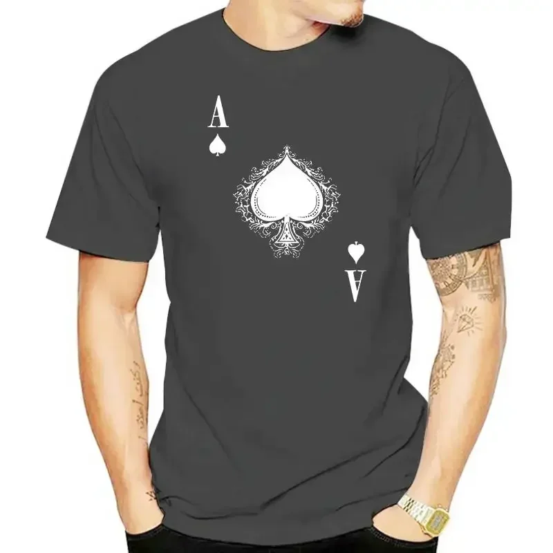 LE ACE OF SPADES IV هوديي Spade Ace بوكر بطاقة كازينو كارتي رويال فلوش بيك كملابس رجالية harajuku تي شيرت كبير الحجم