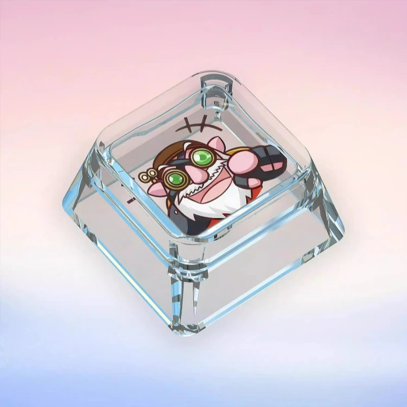 أغطية مفاتيح DOTA2 للوحة المفاتيح الميكانيكية, أنيمي, مخصص, مفجر, الحرفي, نقطة لطيف, شفاف, أصلي, الألعاب #2