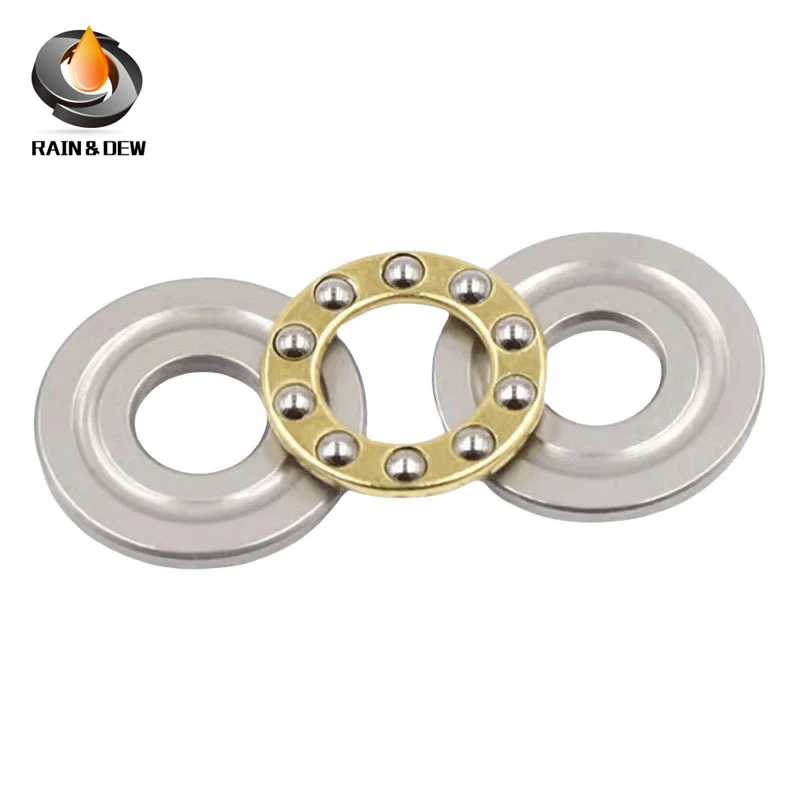 10PCS F8-16M Bearing 8*16*5 mm  ABEC-7 Miniature F8 16 M Thrust Axial F8 16M Ball Bearings With Grooved Raceway