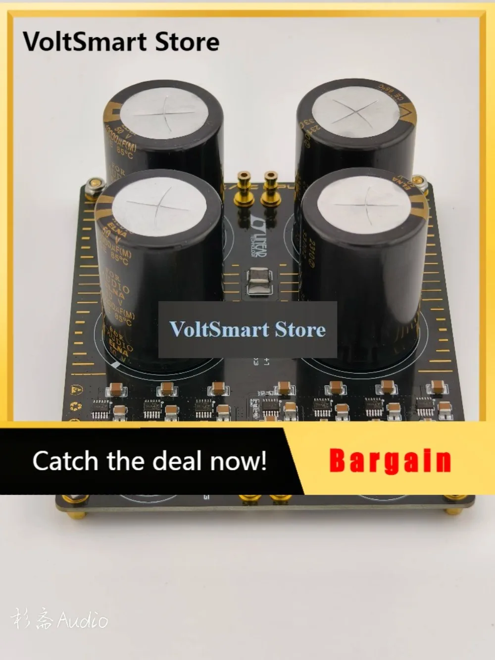 VoltS6-parallel Lt3045 Linear Power Supply Board 3a Current Power Supply Rectifier Filter Voltage Regulator Module Circuit Pcb