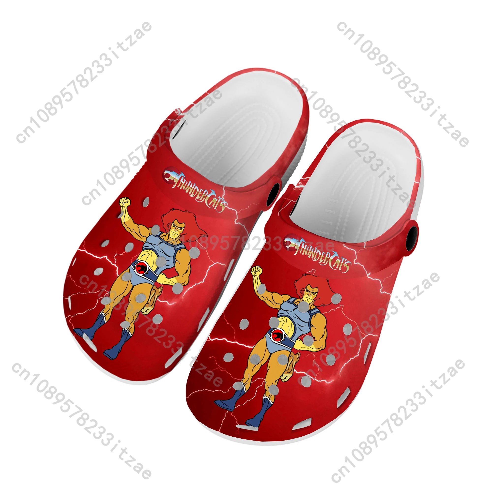 

Thundercats Red Cartoon Home Clogs Custom Water Shoes Mens Womens Teenager Shoe Garden Clog Breathable Beach Hole Slippers