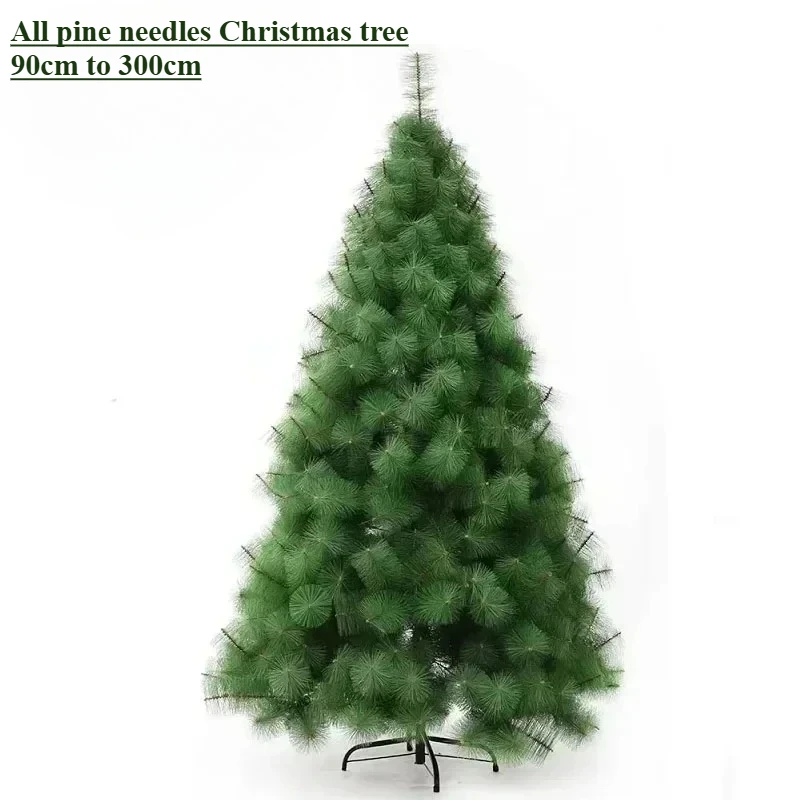 

Artificial Christmas Tree Pe+ Pine Needles High-grade Green Large Christmas Tree 90cm-300cm Family Christmas Party Decorations