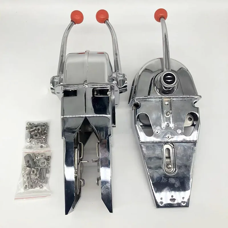 American Marine Throttle Gear Control, Single Engine Controller, Replace Boat Shift Handle Single/Dual Lever for Motor