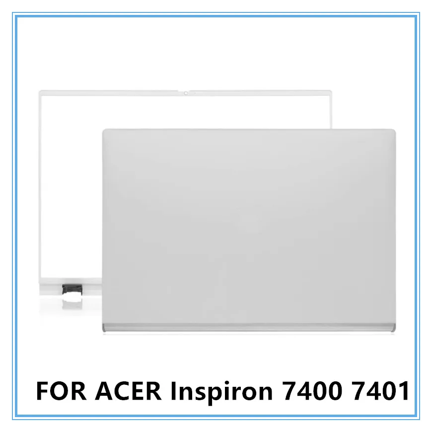 

Чехол для ноутбука DELL Inspiron 7400 7401, задняя верхняя крышка ЖК-дисплея для ноутбука/передняя рамка/петли