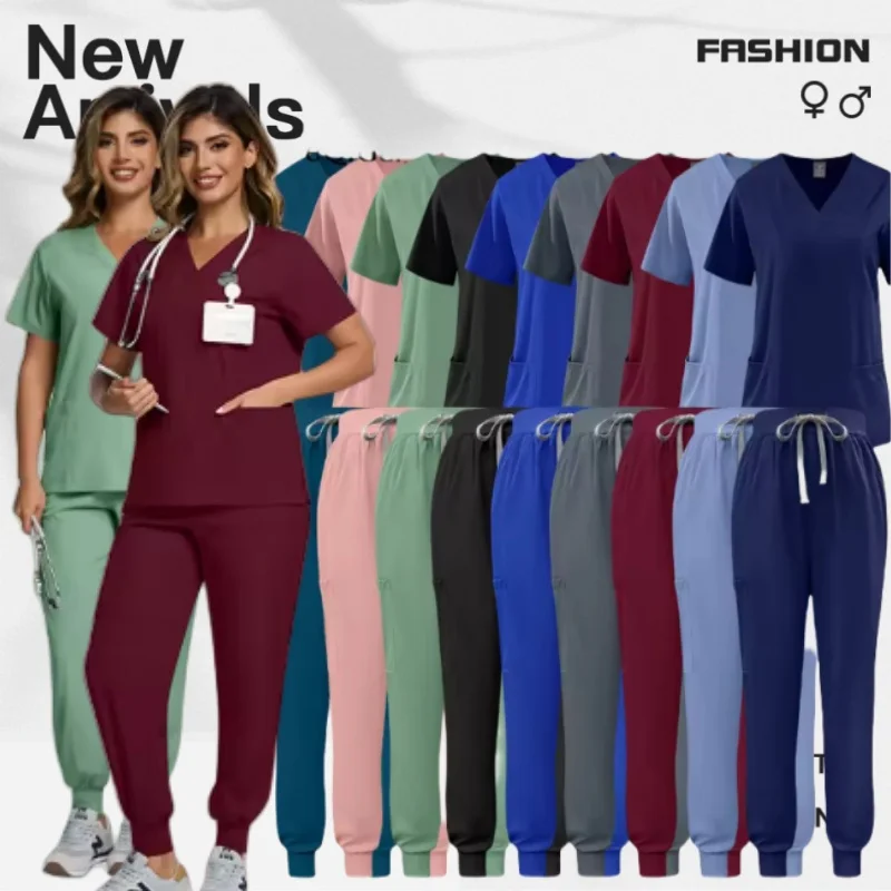 

Hand Washing Clothes for Men and Women Maternity Center Beauty Salon Nurses Doctors Nursing Staff Work Clothes Set