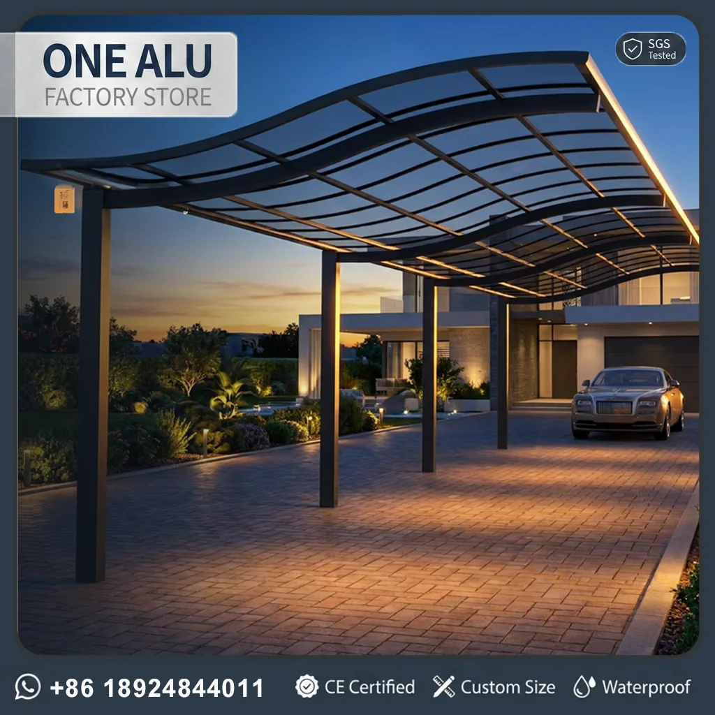 Motorized Aluminum Pergola Weatherproof Adjustable Louver Roof UV Protection Pavilion Gazebo for Patio Terrace