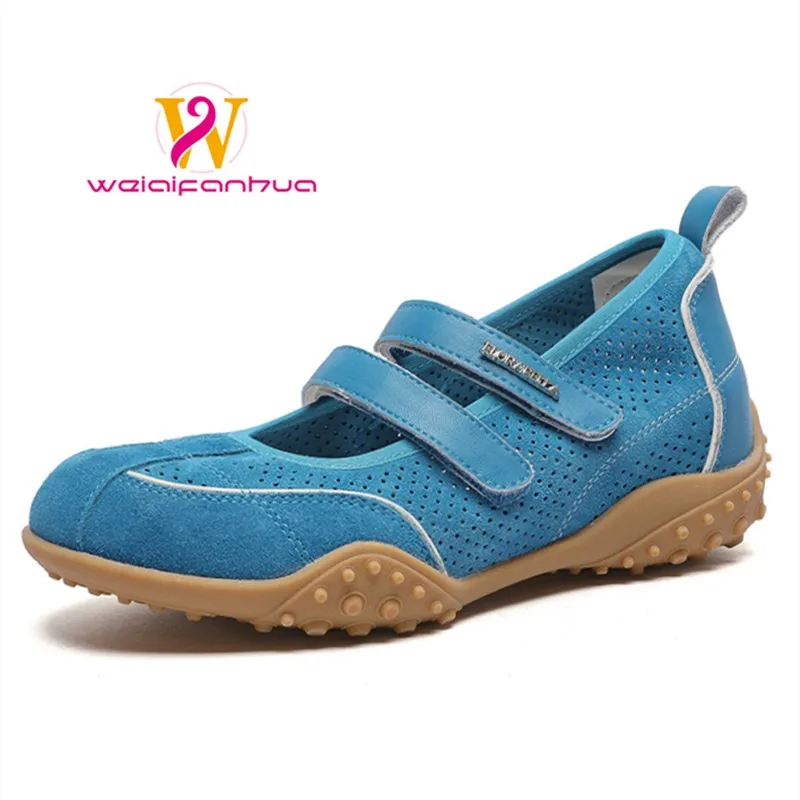 

Women's 2026 New Style Genuine Leather Suede Women's Single Shoes, Mary Jane Flat Bottom with Heightening, De Xun Women's Shoes