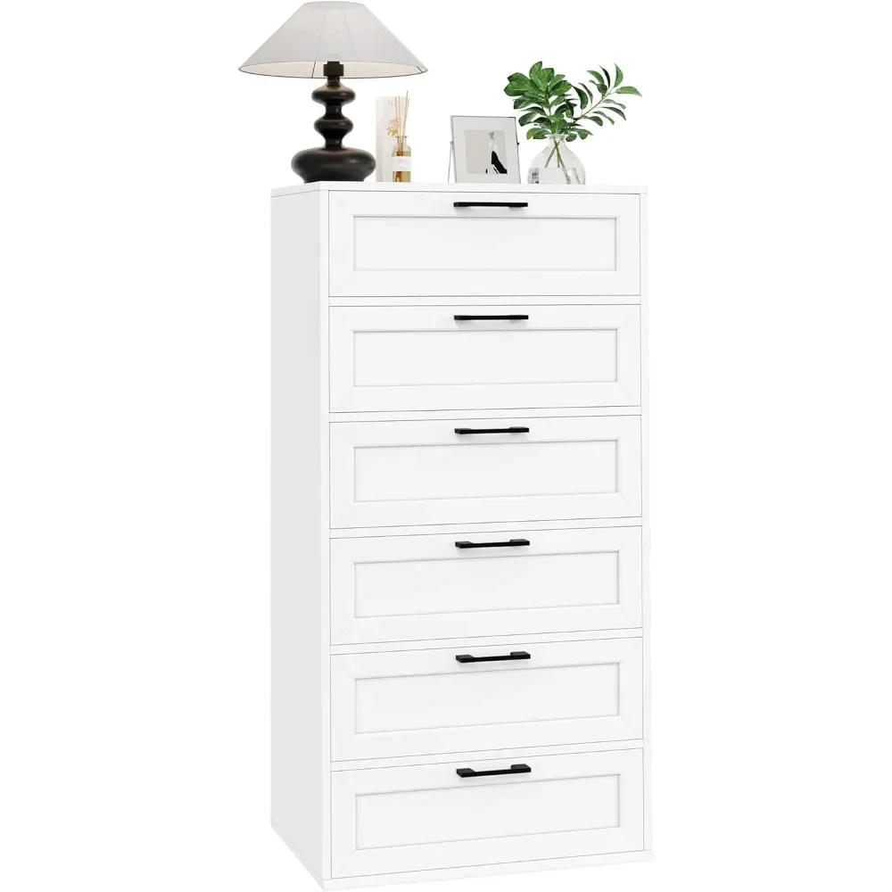 vanity 2-piece middle room vanity with 6 drawers white vanity, trapezoidal vanity, wooden high vanity