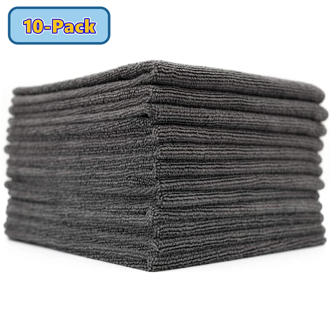 10 STKS randloze Microfiber Auto Cleaning Handdoeken Multifunctionele Auto Detaillering Handdoek Automotive Wassen droge Doek