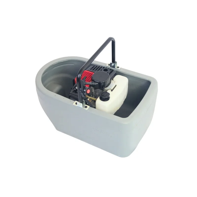 Two-stroke  boat type water pump floating water pump 1 inch 1.5 inch discharge and cutting irrigation pump portable