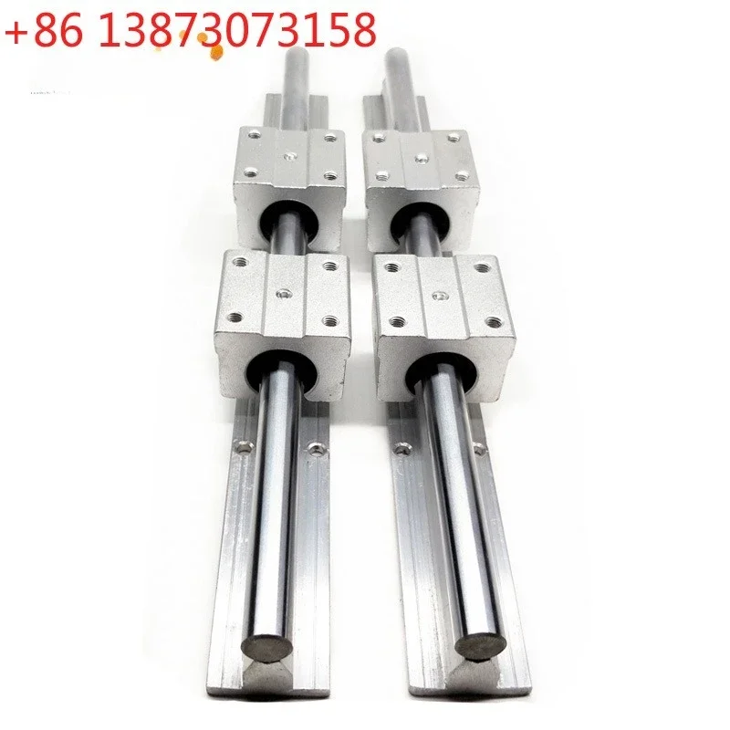 Guide SBR 2pcs Linear Guide Rail SBR12 / SBR16 / SBR20 1200mm 1300mm+ 4pcs SBR12/16/20UU Linear Bearing Blocks For CNC Part