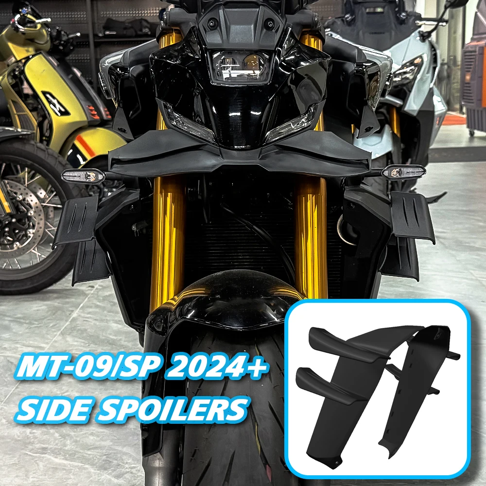 

Для YAMAHA MT-09/SP боковое крыло, боковой спойлер, передние спойлеры MT09 v4 2024 2025, передний спойлер, нижний спойлер, борт mt-09 gne4
