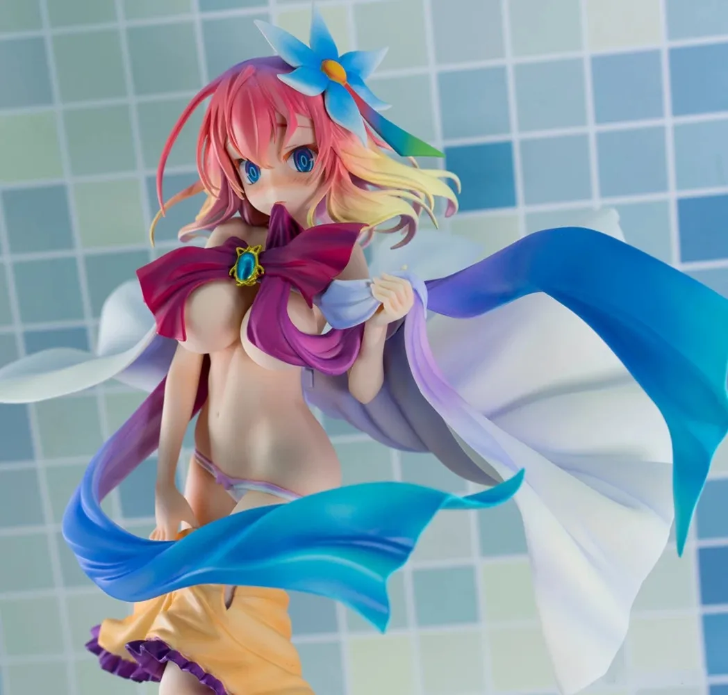 24cm No Game No Life: Zero Stephanie Dola 1/7 Great War Ver. Phat Anime PVC Action Figure Toy Game Collectible Model Doll