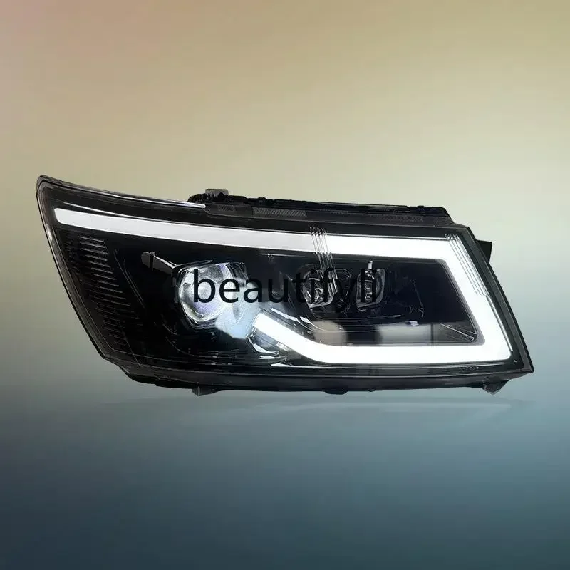 

lt6351 Headlight assembly modification Dynamic LED daytime running light Flow signal LED lens headlight