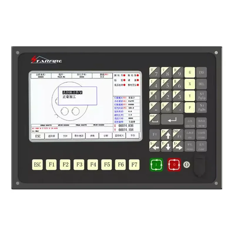 SF2100S control system gantry plasma flame cutting machine, CNC controller cutting machine accessories