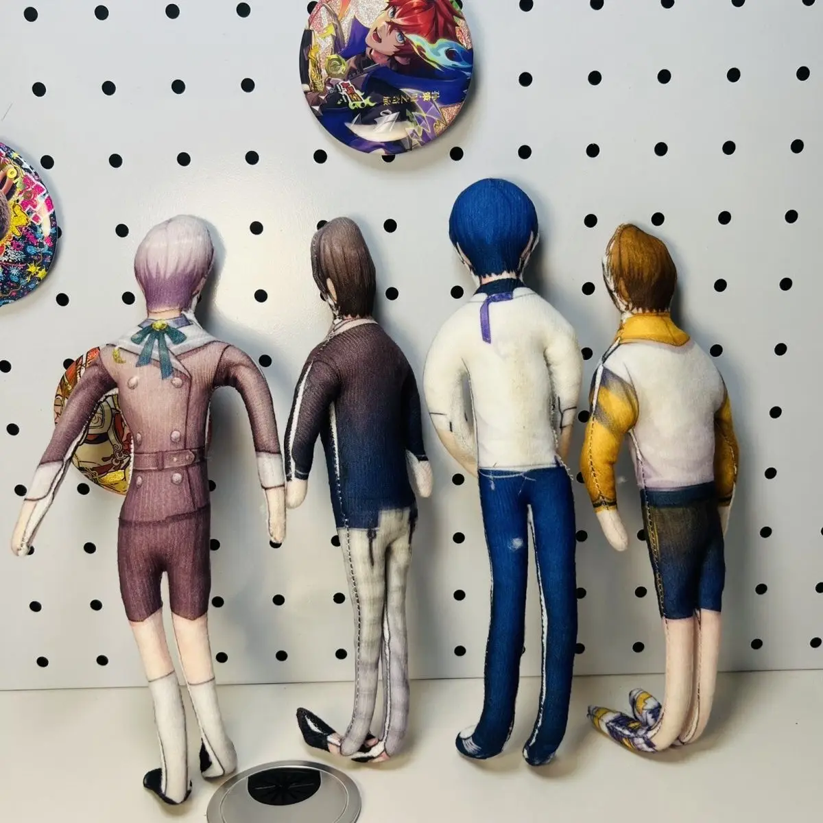 Muñeco de peluche móvil de Anime The Uncertainty of Fate con cuerpo abstracto, esqueleto de alambre, Cosplay, muñecos de Halloween, accesorios hechos a mano