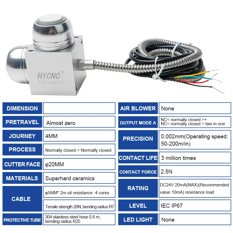 Ferramenta automática sensor cnc zy eixo ferramenta pressão dupla eixo sonda 4 fio cnc roteador gravura fresagem multidireção ferramenta setter