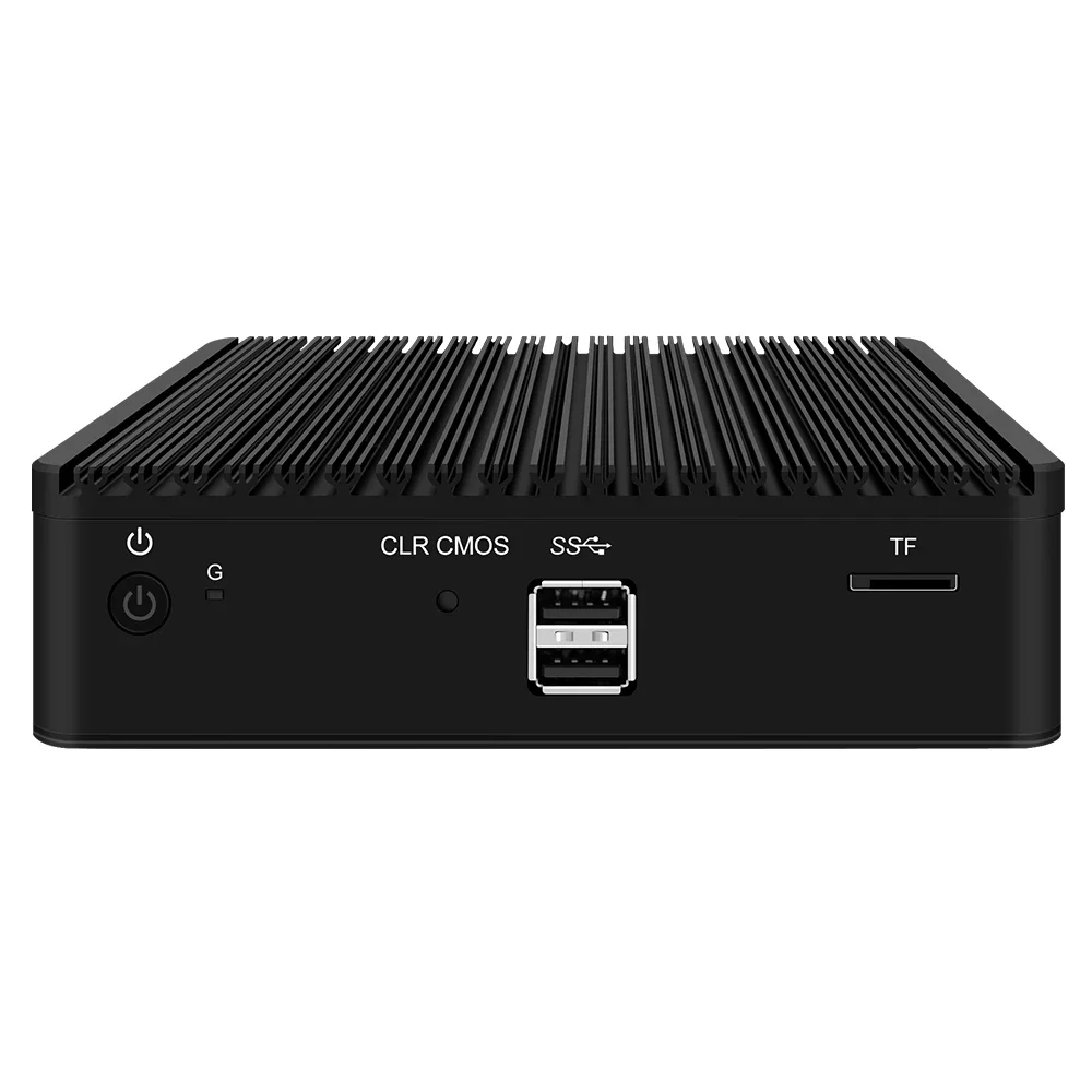 Topton Fanless Mini PC X2C Affordable Edition 12th Gen i3 N305 N100 DDR5 2*PCIE 4xi226-V 2.5G Proxmox mini Host Firewall Router